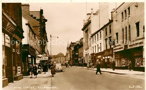 AK / Ansichtskarte Kilmarnock_East_Ayrshire King Street Kilmarnock_East_Ayrshire