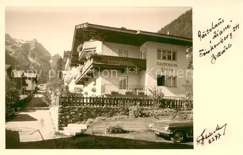 AK / Ansichtskarte Finkenberg_Tirol Gaestehaus Liane Finkenberg Tirol