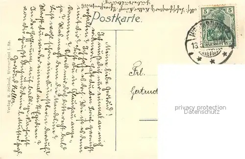 AK / Ansichtskarte Hubertusburg_Rhein Kgl Schwesternhaus Hubertusburg Rhein