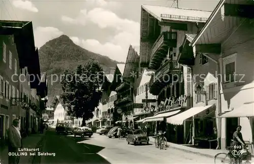 AK / Ansichtskarte Golling_Salzach Dorfstrasse Golling Salzach