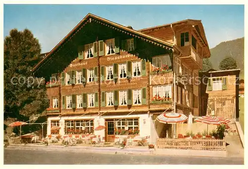 AK / Ansichtskarte Grindelwald Gasthaus Fiescherblick Grindelwald