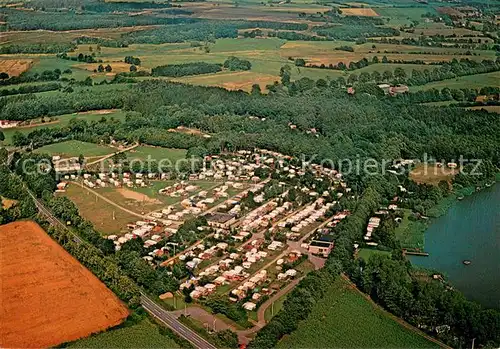 AK / Ansichtskarte Borgdorf Seedorf See Camping Bum Fliegeraufnahme Borgdorf Seedorf