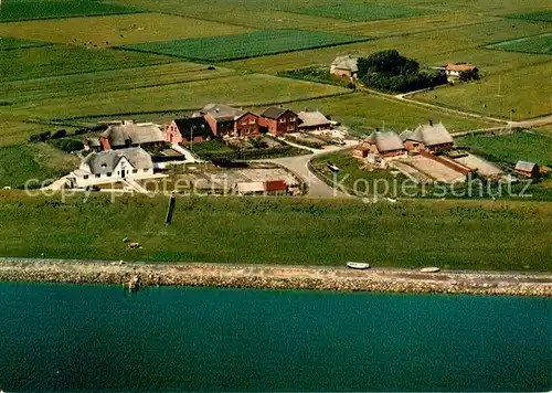 AK / Ansichtskarte Pellworm Fliegeraufnahme Pellworm