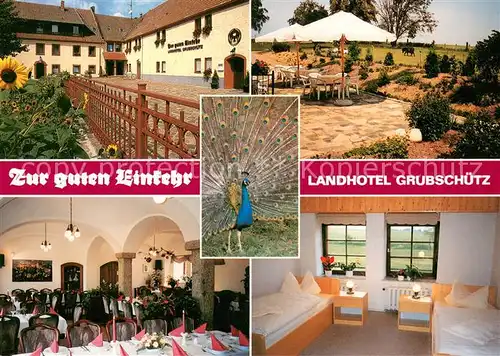 AK / Ansichtskarte Grubschuetz Landhotel Grubschuetz Restaurant Terrasse Fremdenzimmer Grubschuetz
