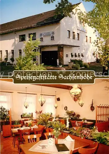 AK / Ansichtskarte Polkenberg Speisegaststaette Sachsenhoehe Restaurant Polkenberg