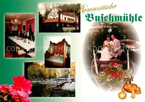 AK / Ansichtskarte Niederau_Meissen Hotel Restaurant Buschmuehle Hochzeitsfeiern 