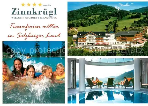 AK / Ansichtskarte St_Johann_Tirol Relax Hotel Zinnkruegl Wellness Freibad Hallenbad St_Johann_Tirol