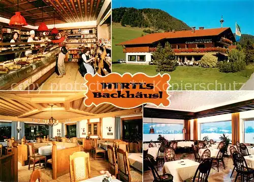 AK / Ansichtskarte Reit_Winkl Hirtl s Backhaeusl Konditorei Cafe Verkaufstheke Reit_Winkl