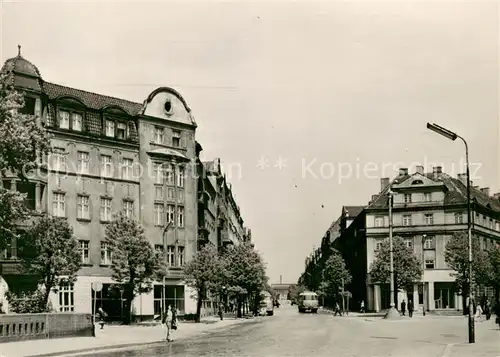 AK / Ansichtskarte Gliwice_Gleiwitz Ulica Klementa Gottwalda Gliwice_Gleiwitz