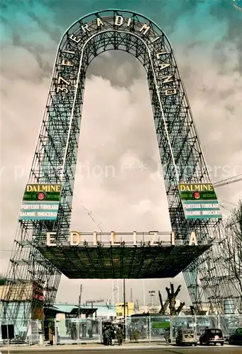 AK / Ansichtskarte Milano Fiera di Milano Ingresso dell Edilizia Milano