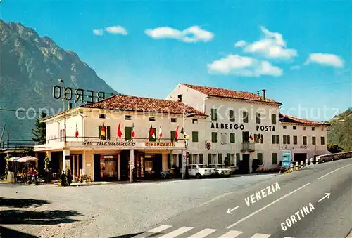 AK / Ansichtskarte Fadalto Hotel Posta Ristorante Miravalle Fadalto