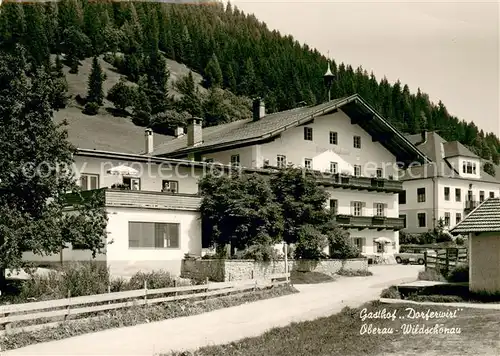 AK / Ansichtskarte Oberau_Wildschoenau_Tirol Gasthof Dorferwirt Oberau_Wildschoenau_Tirol