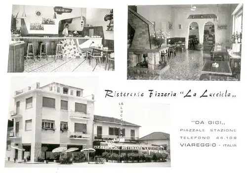AK / Ansichtskarte Viareggio Ristorante Pizzeria La Lucciola Da Gigi viareggio
