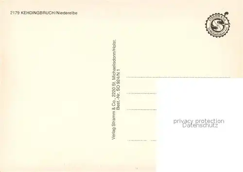 AK / Ansichtskarte Kehdingbruch Elbe Frachtschiff Gemischtwarenhandel Halle Park Brunnen Kehdingbruch