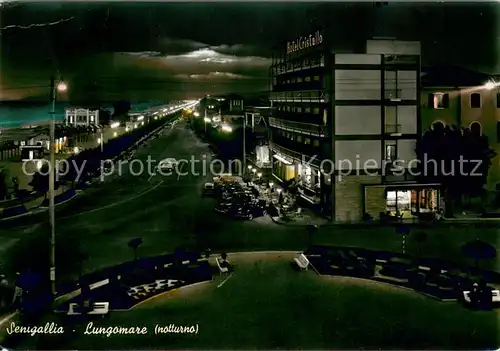AK / Ansichtskarte Senigallia Lungomare notturno Senigallia