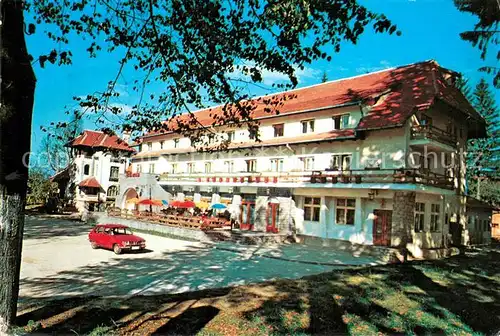 AK / Ansichtskarte Bran_Brasov Hanul Turistic Touristenherberge 