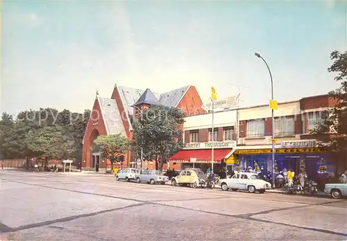 AK / Ansichtskarte Drancy_Seine Saint Denis Eglise Place de la Mairie Drancy Seine Saint Denis