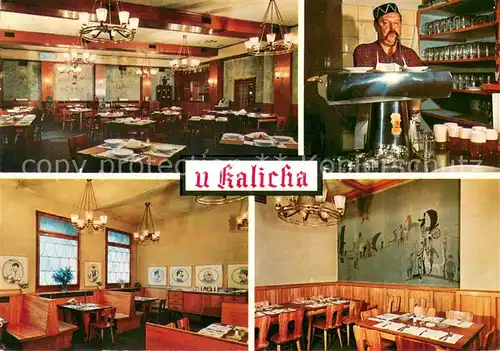 AK / Ansichtskarte Praha_Prahy_Prague Restaurace u Kalicha Praha_Prahy_Prague