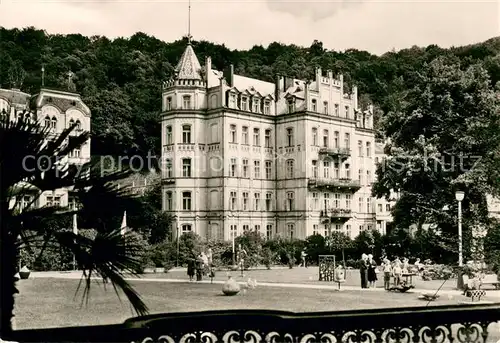 AK / Ansichtskarte Karlovy_Vary_Karlsbad Stadtpark Balneologisches Institut 