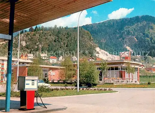 AK / Ansichtskarte Bistrica_pri_Trzicu Turisticni objekti ob cest E 94 Tankstelle Raststaette 