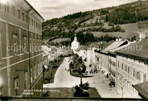 AK / Ansichtskarte Gmuend_Kaernten Hauptplatz Gmuend Kaernten