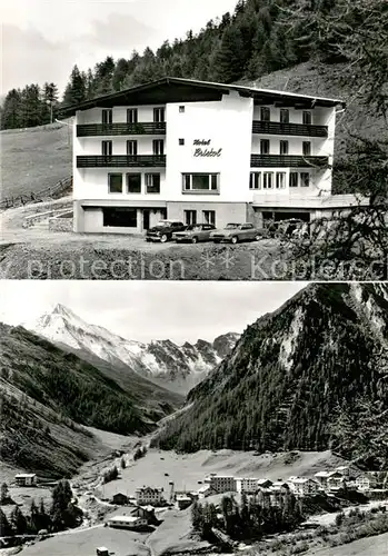 AK / Ansichtskarte Samnaun_Dorf Hotel Bristol Panorama Samnaun Dorf