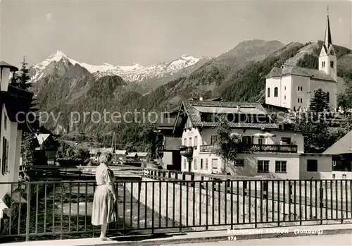 AK / Ansichtskarte Kaprun Ortsansicht mit Kirche Kaprun