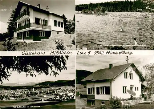 AK / Ansichtskarte Himmelberg Gaestehaus Missbichler Feldkirchen Karawanken Flatschachersee Waiern Himmelberg