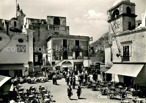 AK / Ansichtskarte Capri Piazza Umberto Capri