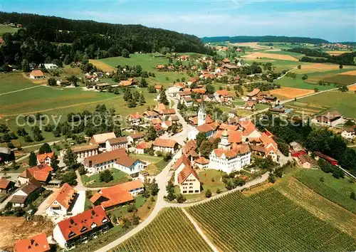 AK / Ansichtskarte Herdern_Steckborn Fliegeraufnahme Herdern_Steckborn