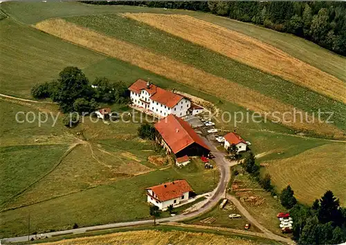 AK / Ansichtskarte Silbersbach Berggasthaus Zum Osser Fliegeraufnahme Silbersbach