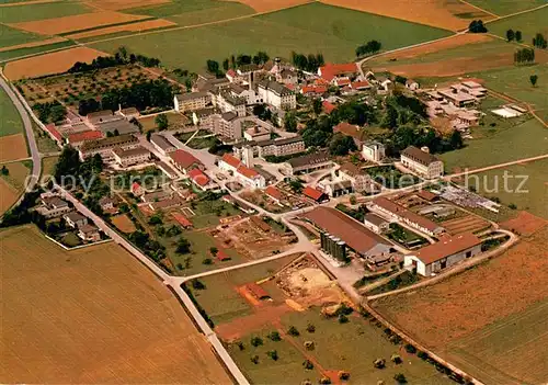 AK / Ansichtskarte Schoenbrunn_Dachau Anstalt Fliegeraufnahme Schoenbrunn Dachau