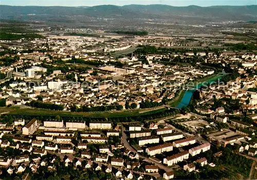 AK / Ansichtskarte Rastatt Fliegeraufnahme Rastatt