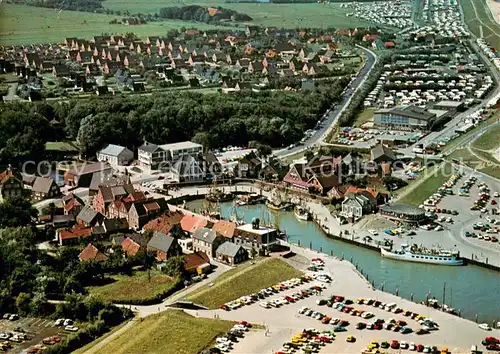 AK / Ansichtskarte Neuharlingersiel Fliegeraufnahme Neuharlingersiel