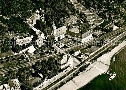 AK / Ansichtskarte Bornhofen_Kamp Fliegeraufnahme Bornhofen Kamp