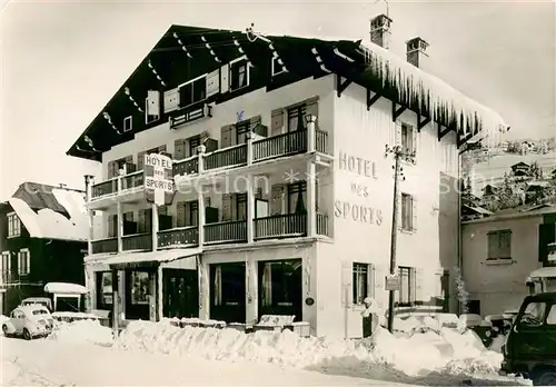 AK / Ansichtskarte Megeve Hotel des Sports Megeve