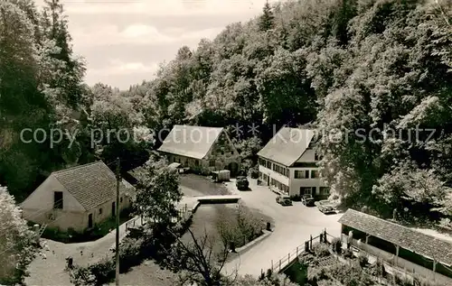 AK / Ansichtskarte Wimsen Wimsener Hoehle Gasthaus Pension Zur Friedrichshoehle Wimsen