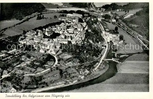 AK / Ansichtskarte Trendelburg Fliegeraufnahme Trendelburg