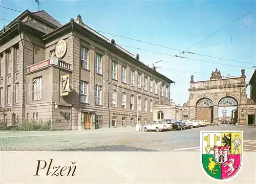 Plzen_Pilsen Pivovar Vyrobce svetoznameho plzenskeho piva Prazdroj Brauerei Plzen Pilsen