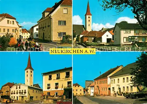 Neukirchen_Wald Ortsansichten Kirche Neukirchen Wald