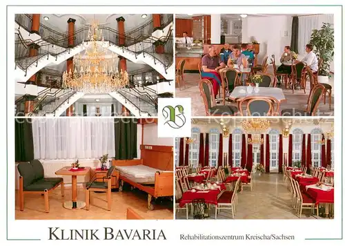 Kreischa Klinik Bavaria Patientenzimmer Restaurant Speisesaal Kreischa