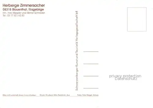 Blauenthal_Erzgebirge Herberge Zimmersacher Ferienhaeuser Wasserfall Blauenthal_Erzgebirge