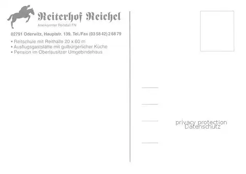 Oderwitz Reiterhof Reichel Restaurant Reitanlage Reitturnier Oderwitz