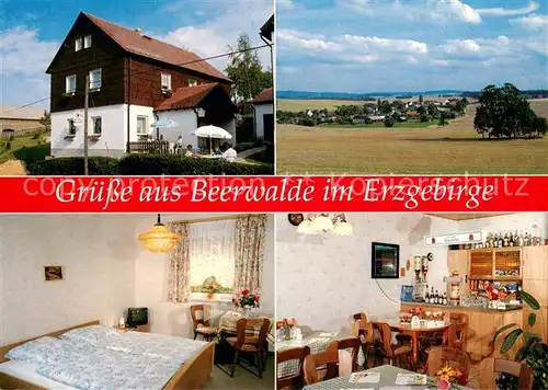 Beerwalde_Erlau Gaestehaus Pension Fremdenzimmer Landschaftspanorama Beerwalde_Erlau