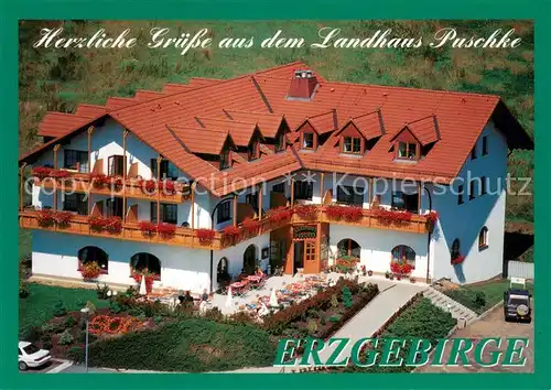 Erdmannsdorf_Augustusburg Landhaus Puschke Hotel Restaurant Fliegeraufnahme Erdmannsdorf_Augustusburg
