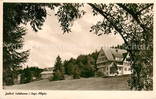 AK / Ansichtskarte Kempten_Allgaeu Jodbad Sulzbrunn Kempten Allgaeu