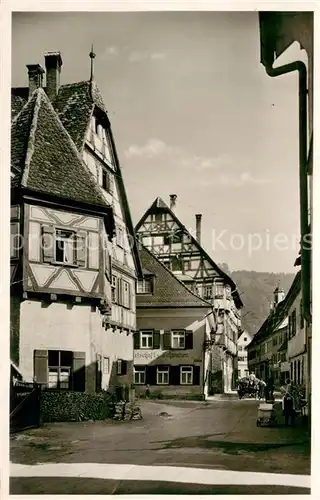 AK / Ansichtskarte Blaubeuren Weberstrasse Blaubeuren