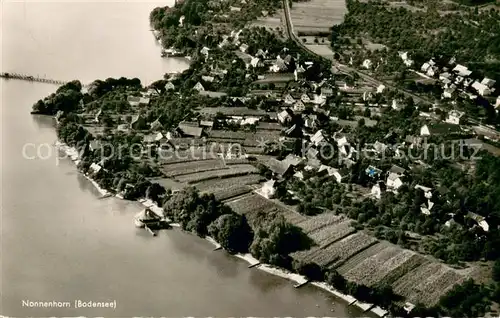 AK / Ansichtskarte Nonnenhorn_Bodensee Fliegeraufnahme Nonnenhorn Bodensee