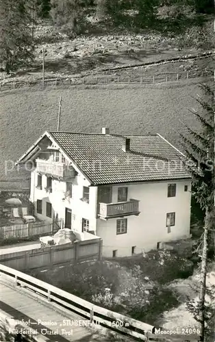 AK / Ansichtskarte Niederthai_Umhausen_Tirol Gasthof Pension Stuibenfall Niederthai_Umhausen_Tirol