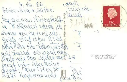 AK / Ansichtskarte Andijk Zwembad Andijk